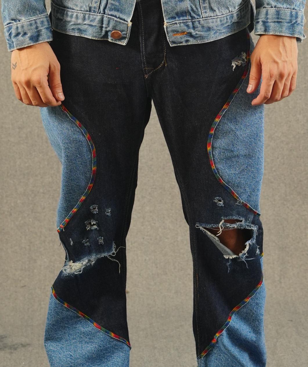 Men's Decon Front Panel Denim Jeans