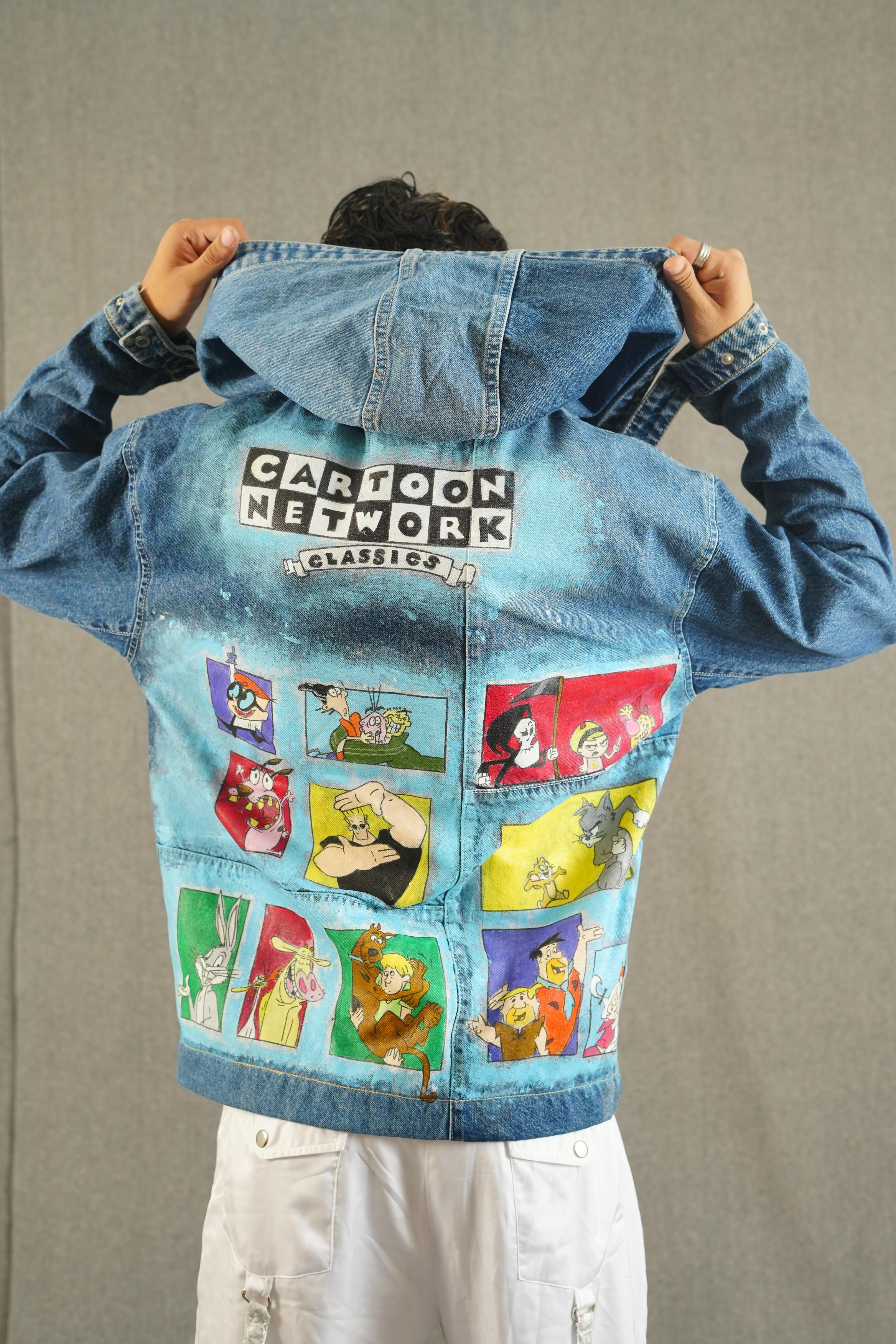 Cartoon Network Hand-Painted Jacket